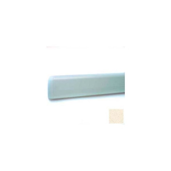 Pawling Wall Guard W/Rounded Top Edge, Aluminum Retainer, 4"H x 12'L, Porcelain WG-4-12-555 - main